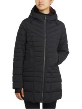 Pajar Cort Fixed Hood Puffer Jacket Reflective Trim 3M Featherless Thinsulate
